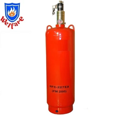 Système d'extinction d'incendie 70LTR Hfc227ea